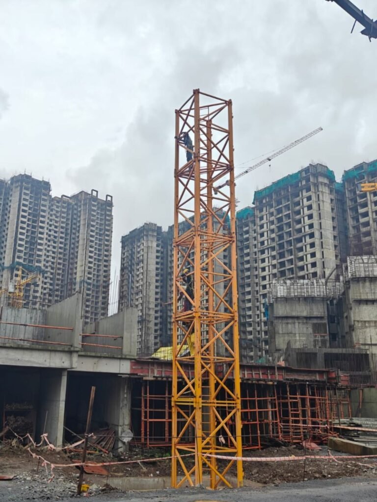 tower crane erection