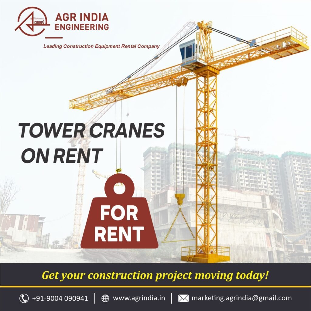 Tower Crane on rent in Mumbai
