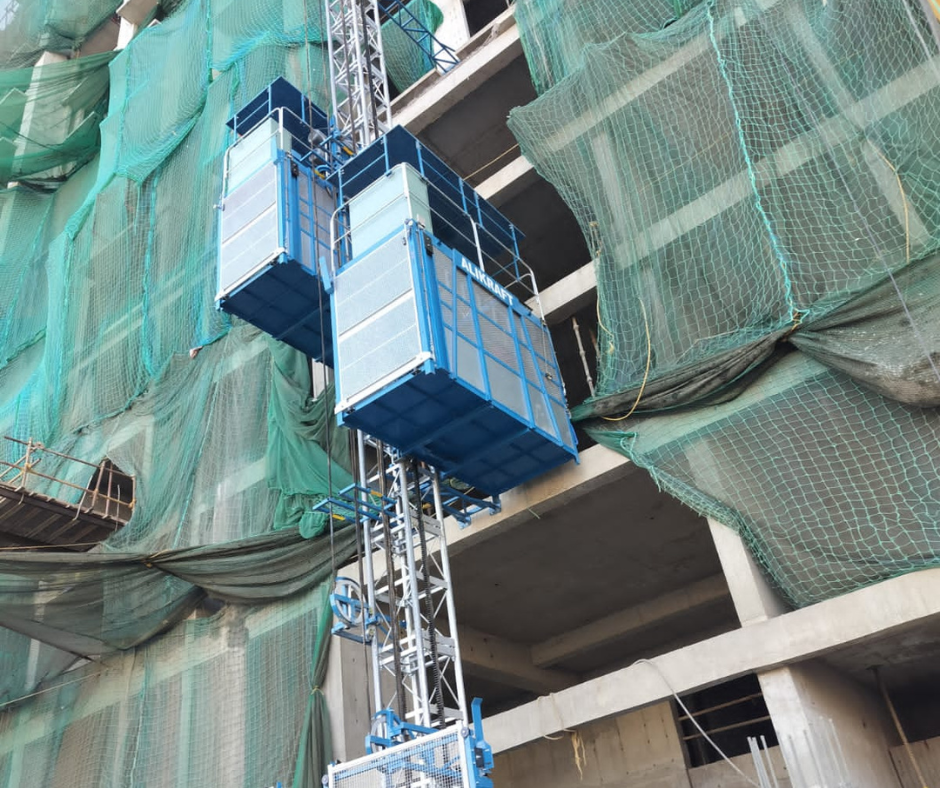 Alikraft Construction Hoist on Rent