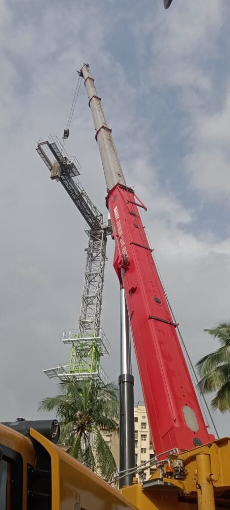 Tower Crane Erection by AGR INDIA ENGINEERING in Mumbai