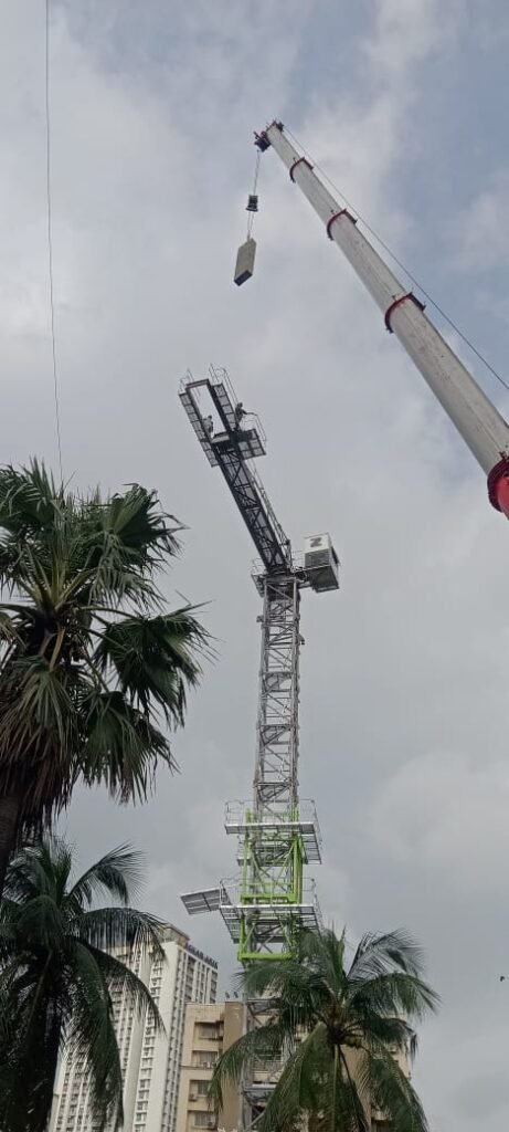 Tower Crane Erection by AGR INDIA ENGINEERING in Mumbai