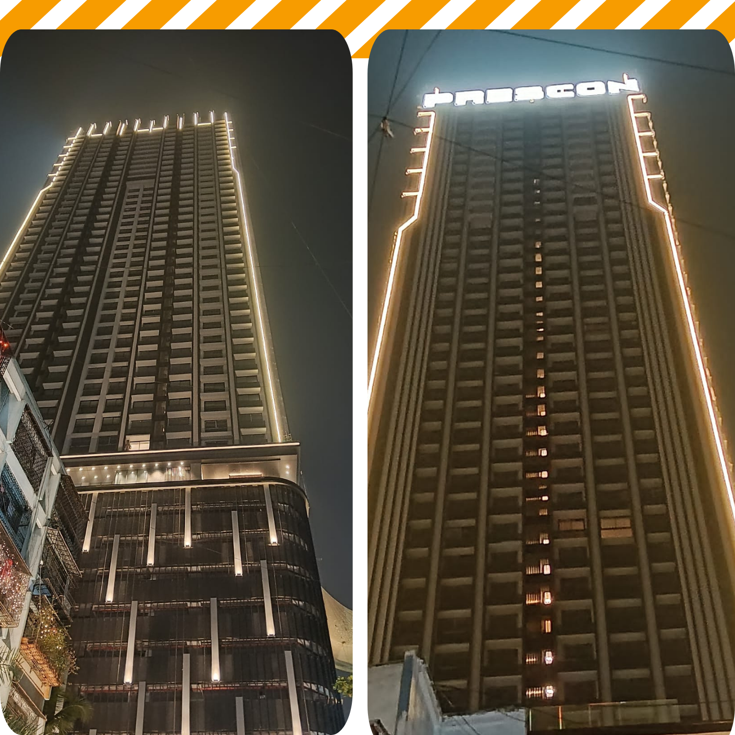 Prescon Midtown Bay Project Completed Using Reliable Passenger Cum Material Hoist Rental